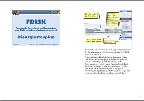 Dienstpostenplan