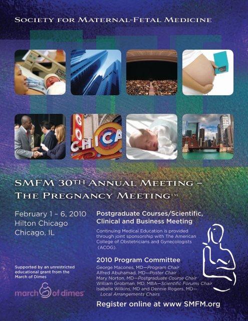 February 1 - Society for Maternal-Fetal Medicine