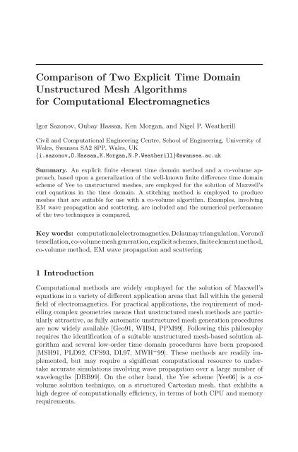 Partial Differential Equations - Modelling and ... - ResearchGate