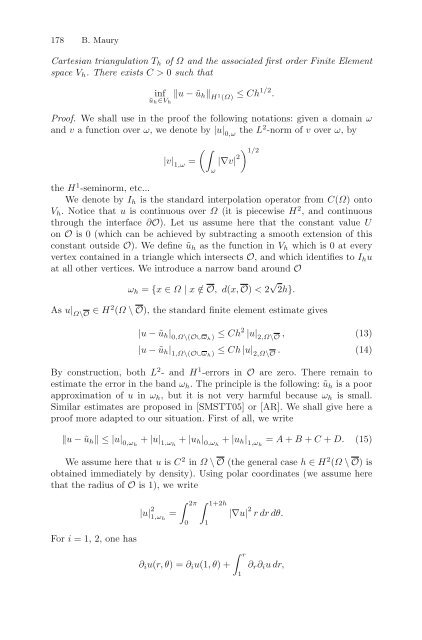 Partial Differential Equations - Modelling and ... - ResearchGate