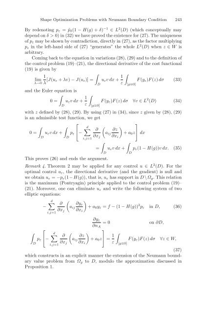 Partial Differential Equations - Modelling and ... - ResearchGate