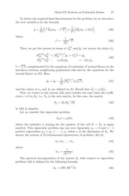 Partial Differential Equations - Modelling and ... - ResearchGate