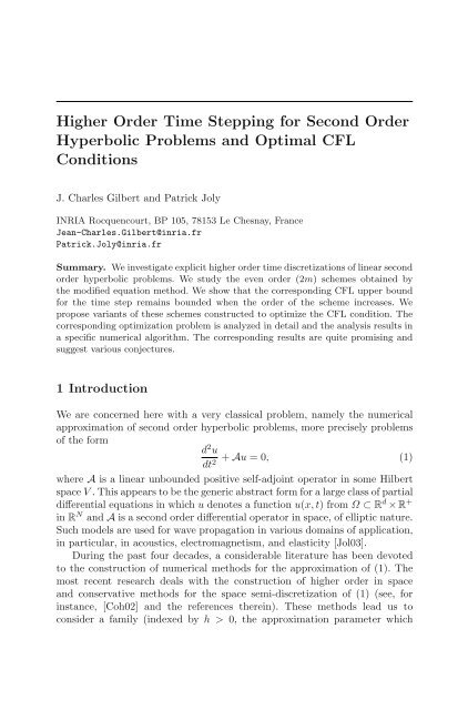 Partial Differential Equations - Modelling and ... - ResearchGate