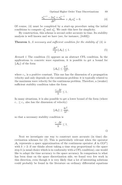 Partial Differential Equations - Modelling and ... - ResearchGate