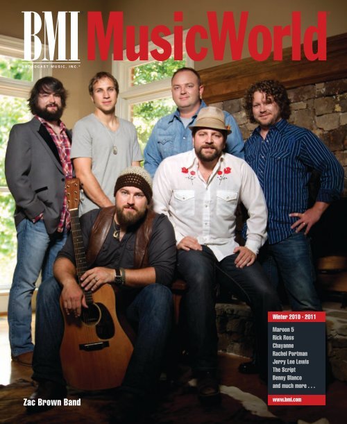 BMI MusicWorld Magazine Winter 2010 2011