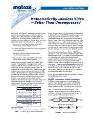 Mathematically Lossless Video â Better Than Uncompressed