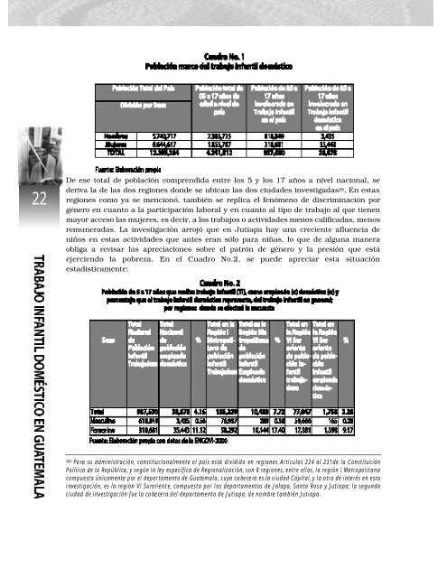 El trabajo infantil y adolescente domÃ©stico en Costa Rica. Un ...