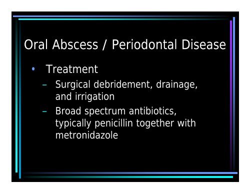 Anaerobic Infections