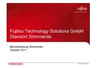Präsentation Fujitsu - Sömmerda