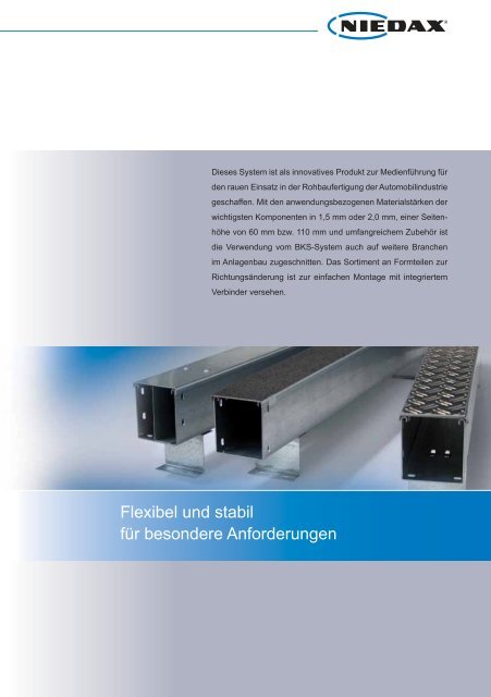 BEGEHBARES KABELRINNEN-SYSTEM - Electraplan