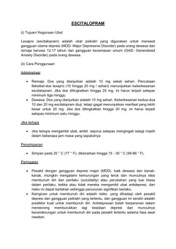 ESCITALOPRAM