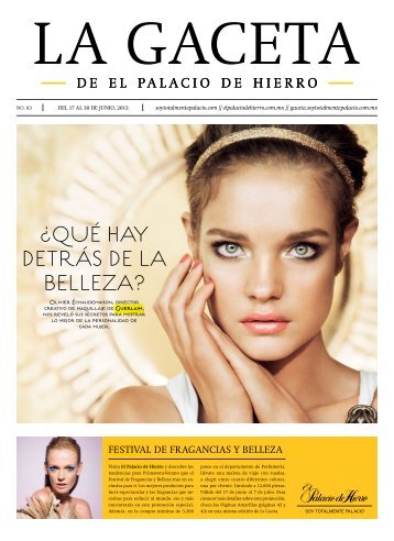 Descarga La Gaceta No. 83 - La Gaceta de El Palacio de Hierro