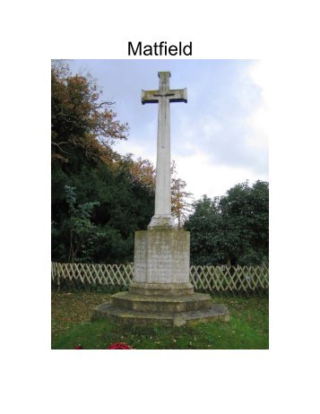 Matfield - Kent Fallen