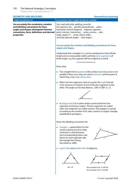 Geometry and Measures - Suffolk Maths