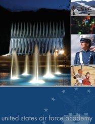 2008-2009 Catalog - United States Air Force Academy