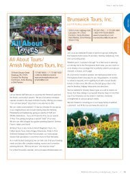 All About Tours / Amish Neighbors Tours, Inc. Brunswick Tours, Inc.