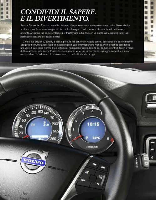 Scarica la rivista in formato PDF per scoprire tutti i dettagli - Volvo