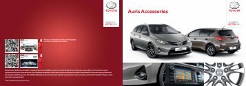 Auris Accessories - Toyota