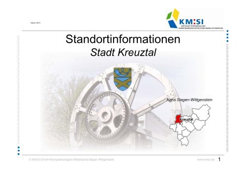 KM:SI-Standortinfo Kreuztal - Kompetenzregion Mittelstand Siegen ...