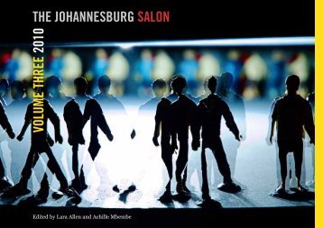 VOLUME THREE 2010 THE JOHANNESBURG SALON