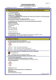 Sicherheitsdatenblatt - INFORM - WABCO