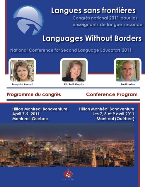 Languages without borders - Canadian Association of Second ...