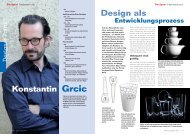 Konstantin Grcic - claudiasimonehoff.de