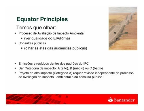 PrÃ¡tica de Risco Socioambiental Procedimentos Banco Santander ...