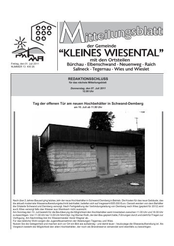 MTB KW 26.2011.pdf - Kleines Wiesental