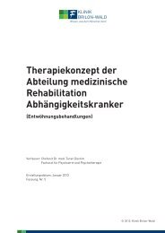 Download Therapiekonzept (PDF) - Klinik Brilon-Wald