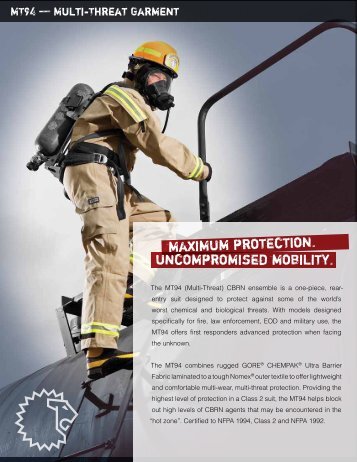 uncompromised mobility. maximum protection.