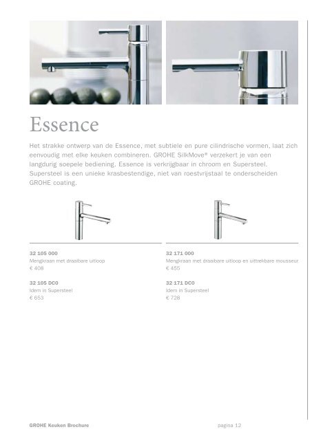 GROHE Keuken Brochure - documentatie