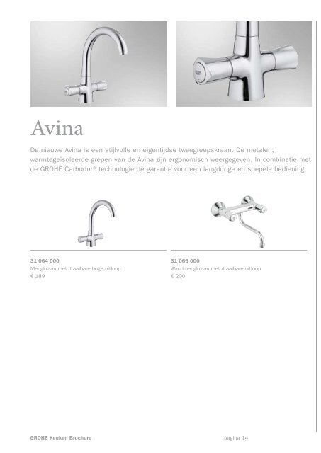 GROHE Keuken Brochure - documentatie