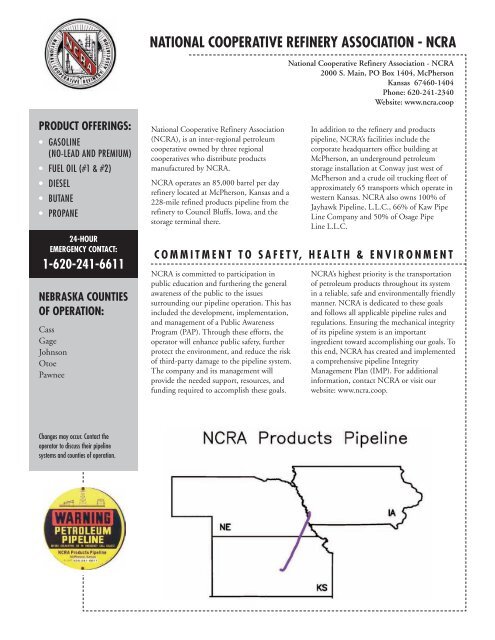 2008 NPA Pipeline Operator Guide - Region 5/6