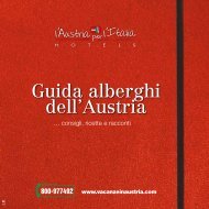 Guida alberghi dell’Austria