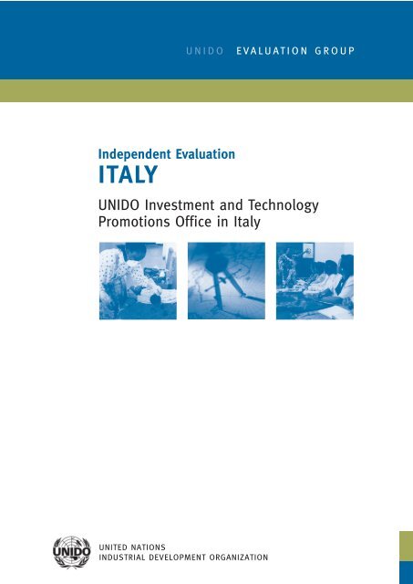 PDF - UNIDO Investment and Technology Promotions Office in Italy