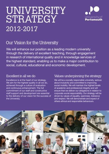 Strategy 2012-2017 - University of Portsmouth