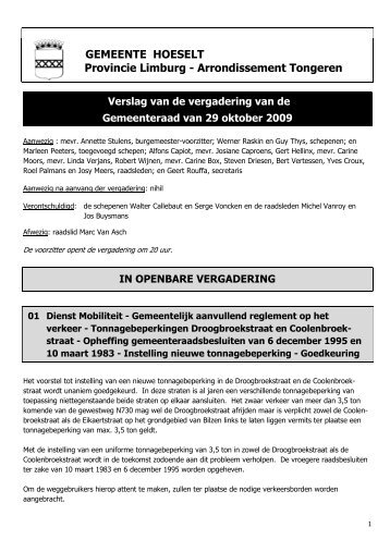 29 oktober - Hoeselt.Be