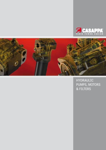 HYDRAULIC PUMPS, MOTORS & FILTERS - Casappa