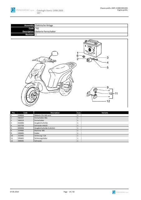 Piaggio NRG Extreme - StrassiÂ´s Roller Shop