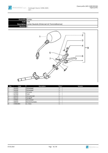 Piaggio NRG Extreme - StrassiÂ´s Roller Shop