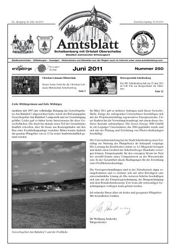 Juni 2011 - auf Scheibenberg.de