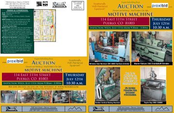 auction motive machine - Roller Auctioneers