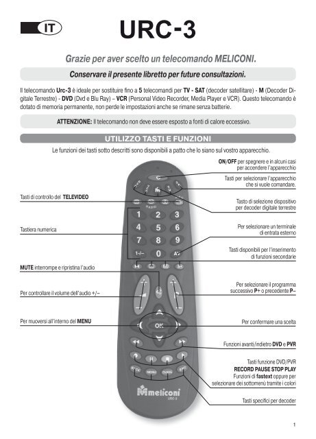 N0000029 V6 Istruzioni URC 3 IT-FR_modif.indd - C m e . i