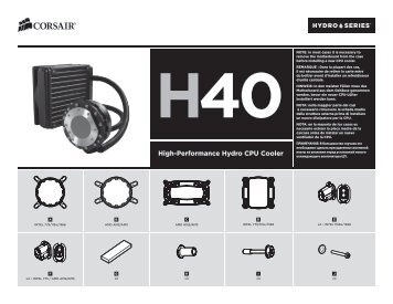 Hydro Series H40 QSG - Corsair