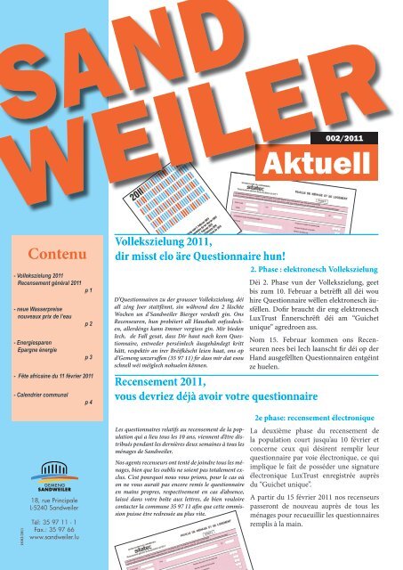Aktuell - Sandweiler
