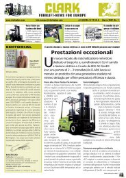 FORKLIFT-NEWS FOR EUROPE - CLARK - The Forklift: Home