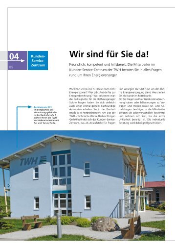 Ausgabe 02/2010 - TWH-Technische Werke Herbrechtingen GmbH