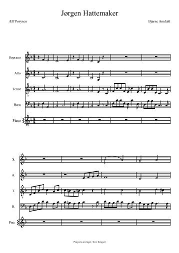 SATB_Norwegian_Prøysen