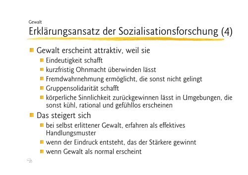 Ansatz der Sozialisations- forschung (Heitmeyer) - Ploecher.de